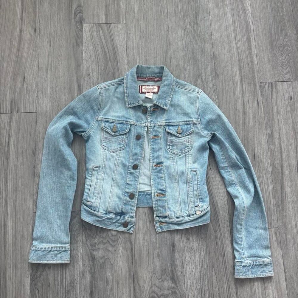 Abercrombie Vintage Denim Jacket, Size XL Youth, Size XS-Sm Women’s